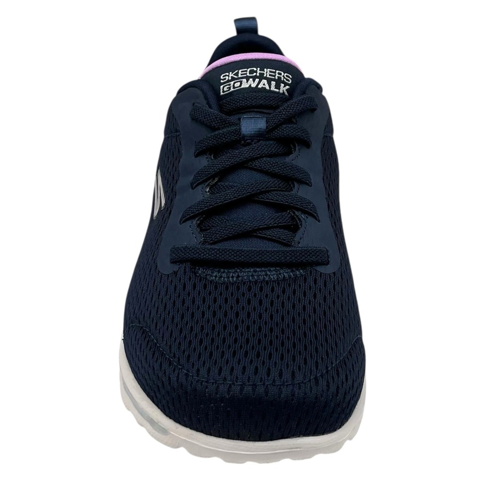 Skechers Women's Go Walk Travel Fun Journey Sneakers Size 5.5 Wide Nave Blue - Picture 5 of 11